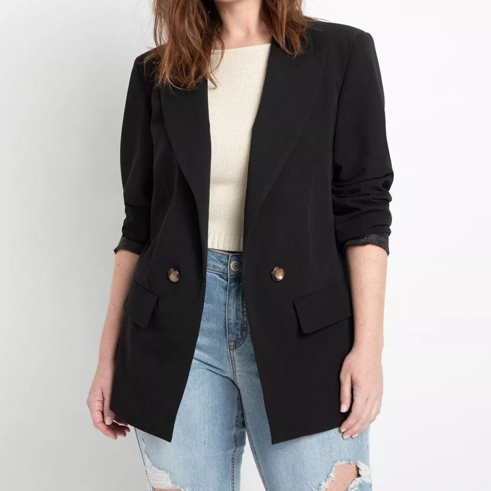 Eloquii longline loose blazer